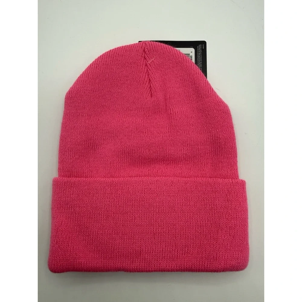 Timberland Pro Pink Beanie Unisex Cuffed Beanie Stretchable Watch‎ Cap